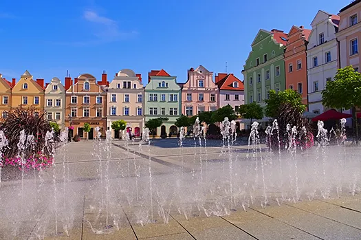 Boleslawiec - Porcelain - Buses, buses and PKS